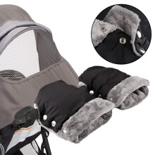 Infreecs Stroller Fleece Hand Muff, Pram Pushchair Gloves Hand Gloves Waterproof Anti-Freeze Extra Thick Warm Winter Baby Stroller Gloves for More us