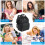 Vicloon Baby Changing Bag Backpack, Multi-Function Nappy Changing Back Pack, Waterproof Diaper Bag Maternity Bags Mum Dad Backpack, Black 5