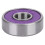 8 pezzi cuscinetti 608 viola ABEC-9 22x8x7 mm 4