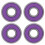 8 pezzi cuscinetti 608 viola ABEC-9 22x8x7 mm 2