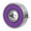 8 pezzi cuscinetti 608 viola ABEC-9 22x8x7 mm 8