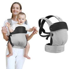 Aolso Baby Sling Breathable, Baby Carrier Baby Sling Carrier, Anti-Slip Toddler Sling Soft Baby Sling with Adjustable Shoulder Straps for 3-36 Months