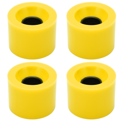PONTE 4 RUOTE 60x45mm 78A GIALLE LONGBOARD 1