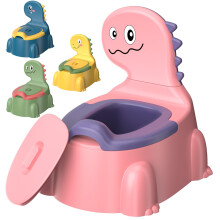 Potty Training Toddler Toilet,Baby Potty Chair for Kids Boys Girls,Dinosaur Portable Potty Toddlers Toilet Seat Potties Trainer with Lid Splash Guard
