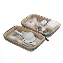 Vital Baby Protect Baby Care Kit, 10pcs Baby Healthcare Essentials with Wipe Clean Travel Case, Hair Care, Thermometer, Nail Care & Nasal Aspirator,