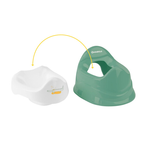 Badabulle Potty with Removable Bowl, Green 2