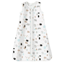 Mosebears Sleeping Bag, Baby Summer Sleeping Bag, 0.5 Tog Baby Sleeping Bag, 100% Cotton, Breathable Baby Sleeping Bag