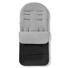 FYLO Premium Footmuff/Cosy Toes Fleece Lined Cosytoes Universal Fitting for Pushchairs Strollers Prams Buggy Baby 100cm - Dolphin Grey