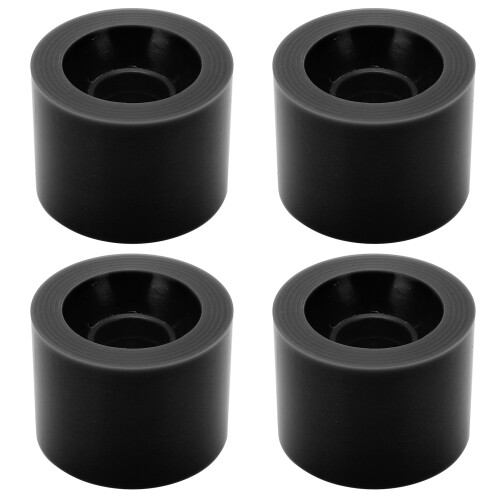 PUENTE 4 pezzi 60x45 mm 78A ruote nere da longboard 1