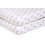 100% Egyptian Cotton Cot Bed Fitted Sheet Thread Count 200 2 Pack - Teddy Grey - 70 x 140 cm 1