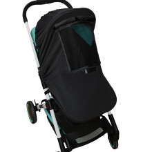 Universal Buggy Pram Sunshade,Baby and Toddler Buggy Sun Cover with Viewing Window, Sun Shield UV Protection Blackout Blind for Baby Pushchairs and S