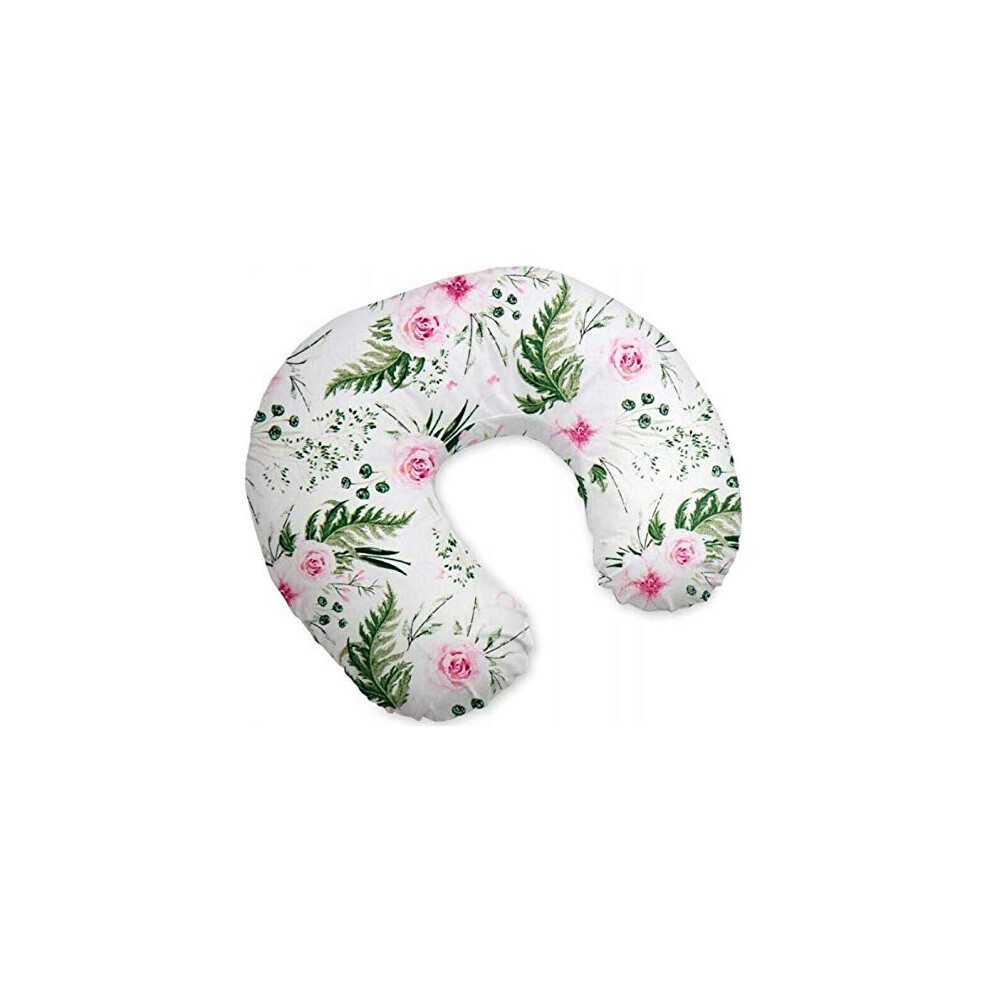 Baby Breast Feeding Pillow Nursing Pregnancy Baby Sitting Support - Garden Flowers Baby Mam