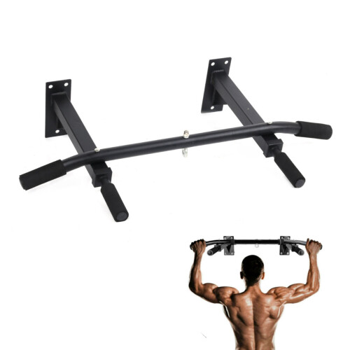 200KG Max Bearing Indoor Home Pull-ups Wall Mount Single Bars Portable Muscle Exercise Horizontal Bar 2