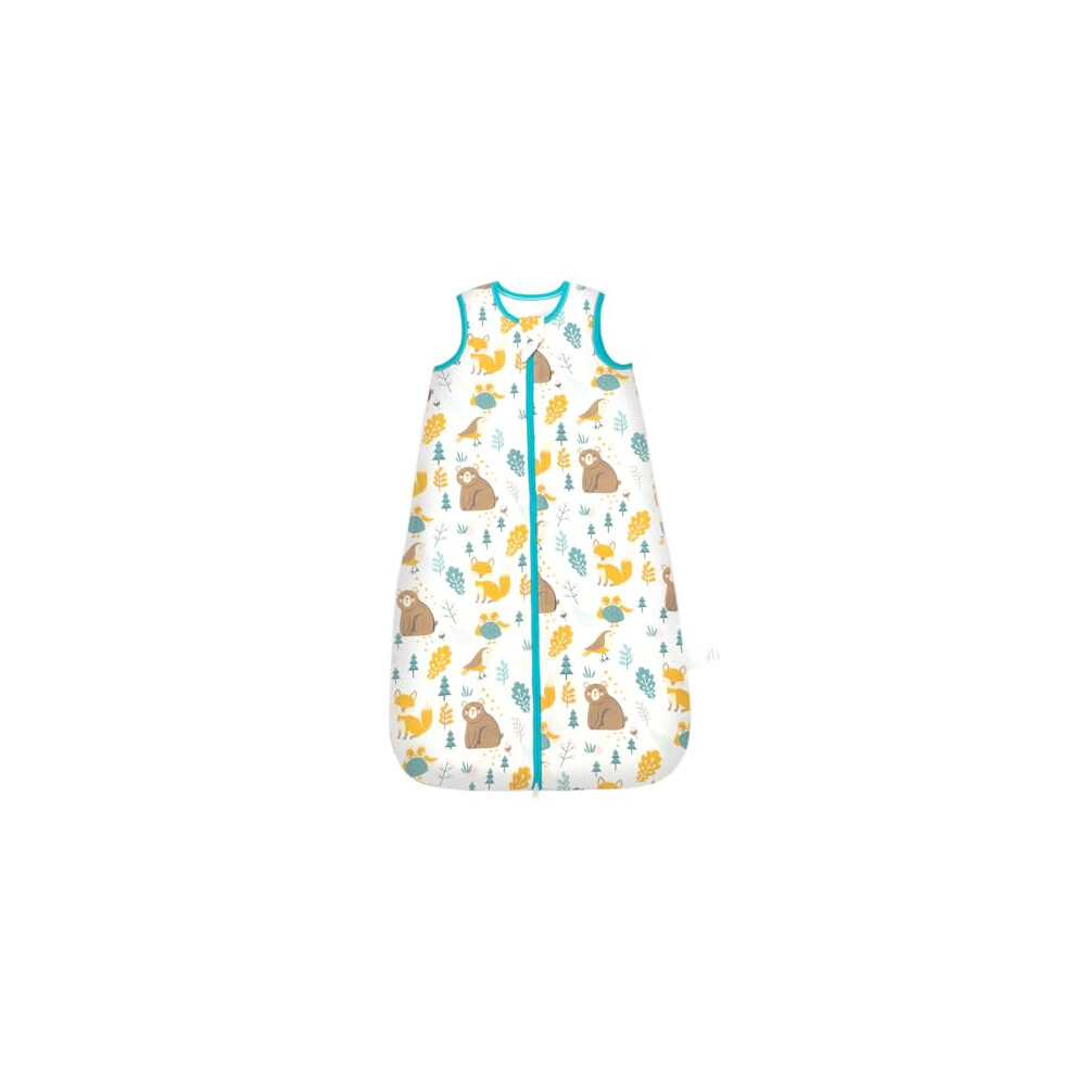 Baby Sleeping Bag 0.5 Tog, 100% Cotton Sleeping Bag 12-18 Months Infant Sleeveless Sleep Sack, Bear Lilbestie