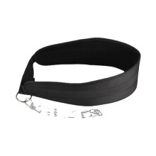 (Black) Fitness Equipment Dumbbells Weight Lifting Belt Dip belt Strength Pull up Load belt Gym Power Exercise