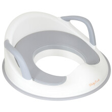 Babycurls Toddler Toilet Training Seat with Handles - Secure Fit, Anti-Slip Surface and Lightweight Portable Design for Stress-Free Kids Potty Toilet