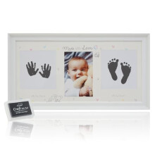 Johiux Baby Hand and Footprint Kit Mum to be Pregnancy Gifts Baby Shower Gifts,Personalised Baby Boy Girl Gifts Newborn New Mum Gifts Newborn Photo F