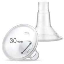Maymom Myfit 30 Mm Shields; Compatible with Medela Breast Pump- Personalfit, Freestyle, Harmony, Maxi, Freestyle Flex Connector; Connect to Widemouth