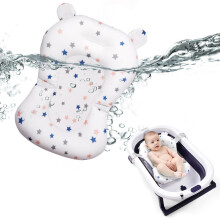 Aolso Newborn Baby Bath Seat Support and Pad - Non Slip Bathtub Net, Adjustable Cushion for 0-3 Years