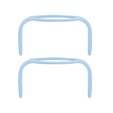 MAM Hold My Bottle Handles | 2 Pack | Compatible with Wide Range of MAM Bottles | Encourages Independent Drinking | Baby Accessories | Blue