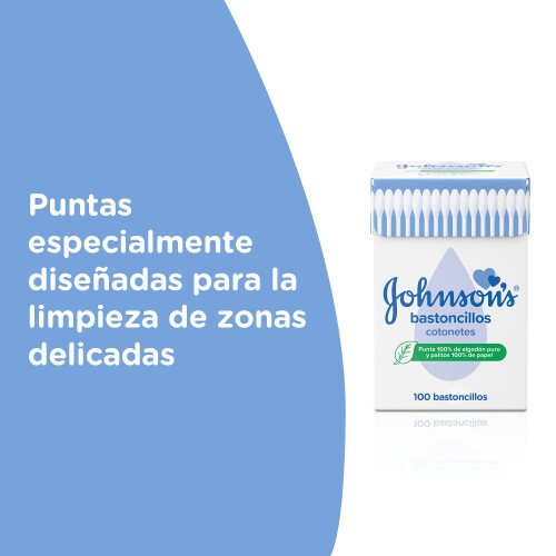 Johnson's Baby Johnsons and Johnsons Cotton Buds -Pack of 100 1