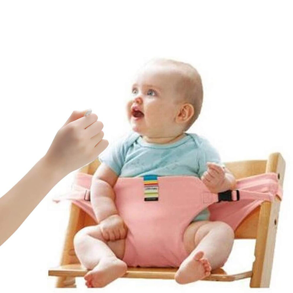Lychee Baby Dining Chair Safety Seats With Straps, Toddler High Chair Harness Belt, Portable Feeding Booster Seat Strap For Travel/Home/Restaurants/S