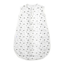 MOXTOYU Baby Sleeping Bag, Soft 100% Cotton 0.5 Tog Toddler Sleep Sack with Two-Way Zipper, Sleeveless Swaddle Blanket for Newborn, Newborn Baby Gift
