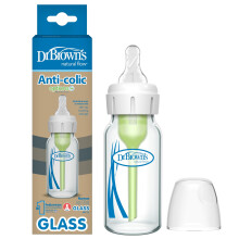 Dr. Brown's Options+ Anti-Colic 120ml Narrow Glass Bottle