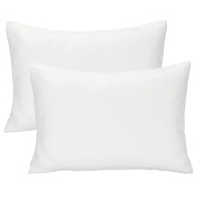 2Pack Baby Kids Pillowcases, Toddler Cushion Cover Travel Pillow Case Cover Soft Breathable Envelope Style for Boys Girls Bedding Toddler Cot 49 x 36