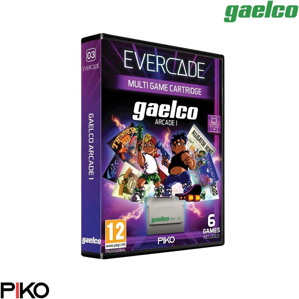 Evercade Gaelco Arcade Cartridge 1 5060690792703