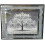 Crushed Crystal Silver Tree Art 55x45Cm 1