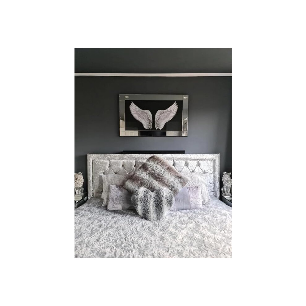Biznest Angel Wings Liquid Glitter Art 85X45cm