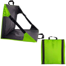 Beach Lounger with 42cm Backrest, 600D Oxford Fabric, Portable Beach Mat for Stadium and Fishing Use
