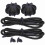 2pcs Rear Trunk Parcel Shelf String – Black Nylon, Fits MK6 & R20 14