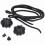 2pcs Rear Trunk Parcel Shelf String – Black Nylon, Fits MK6 & R20 10