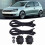 2pcs Rear Trunk Parcel Shelf String – Black Nylon, Fits MK6 & R20 15