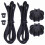 2pcs Rear Trunk Parcel Shelf String – Black Nylon, Fits MK6 & R20 3