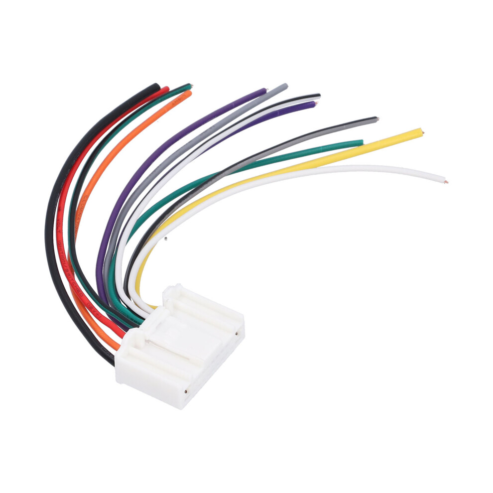12-Pin Audio Wire Harness Replacement For Nissan Tiida Car Stereo System 9471343619906