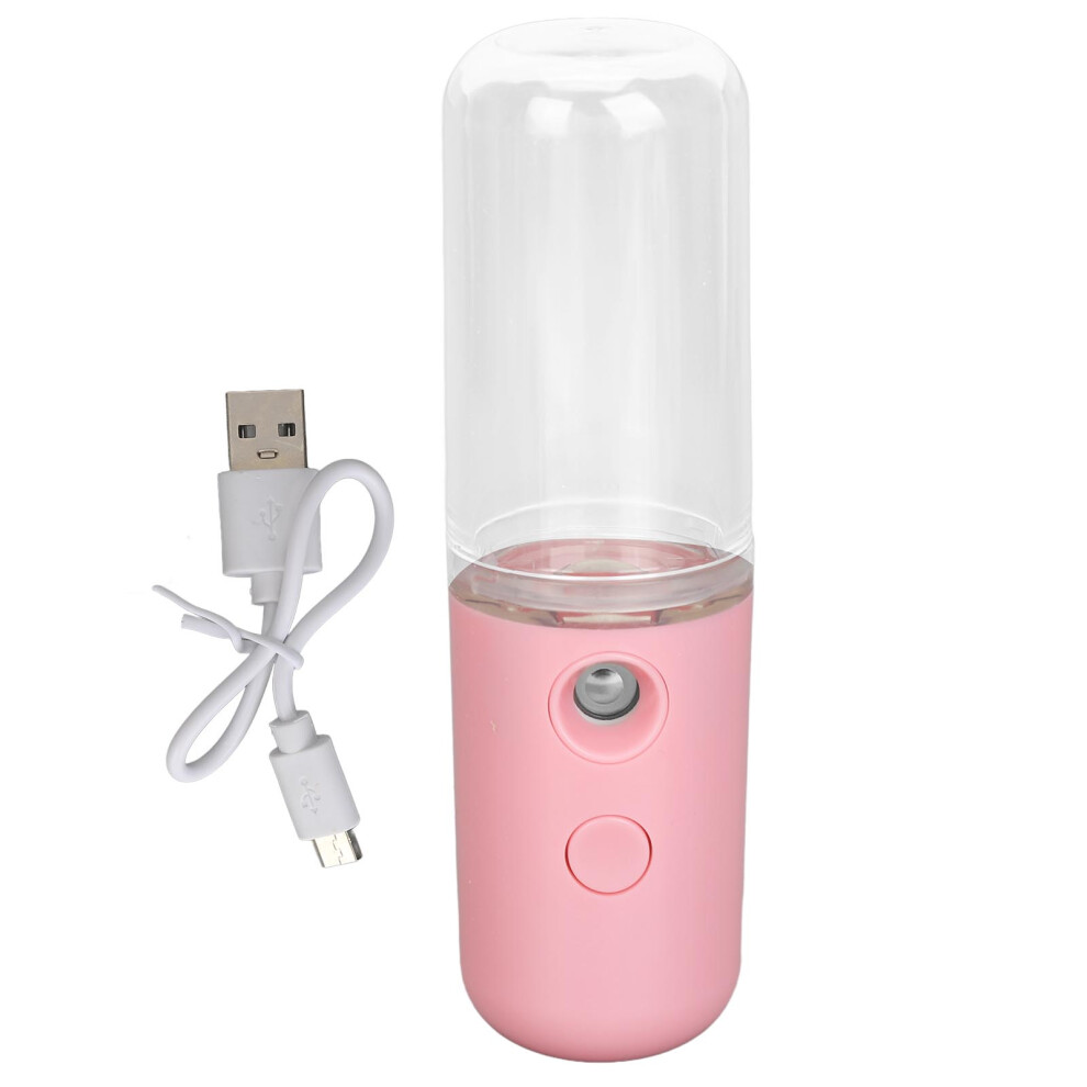 Pink Face Nano Mist Sprayer Portable Usb Charging