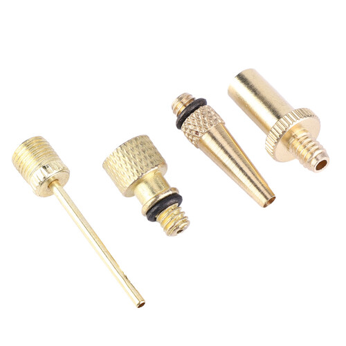 Universal 15pcs Bicycle Valve Adapter Kit - Includes Needles & Nozzles