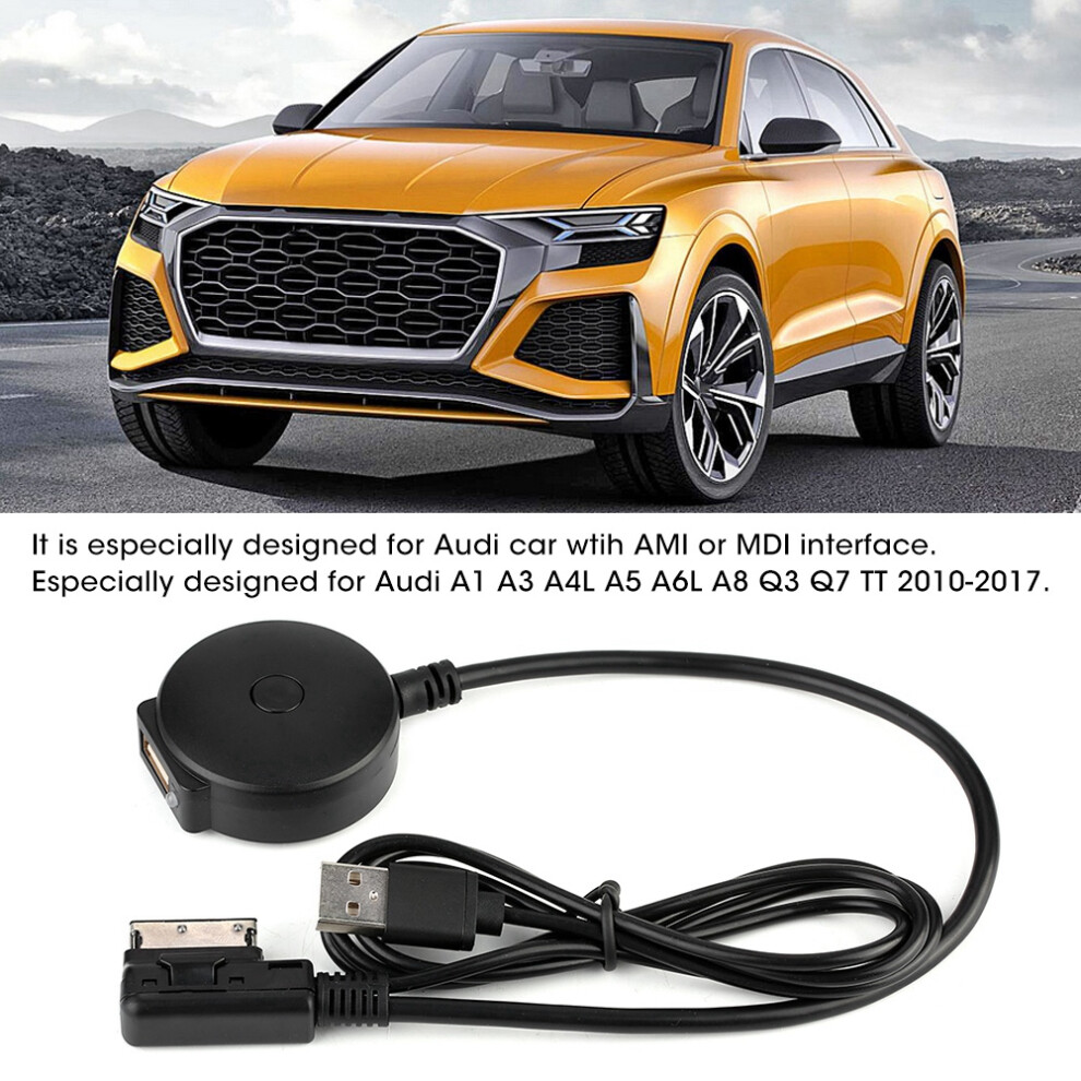 Car Audio Bluetooth Adapter For Audi Ami/Mdi, 2.4-4.8Ghz Black 7601343620059