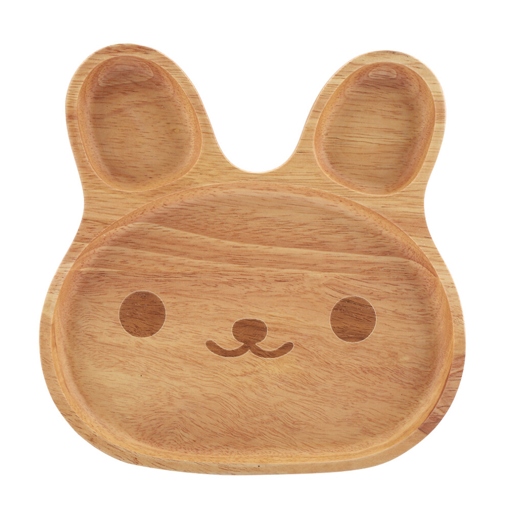 Wooden Plate Child Dessert Snacks Serving Tray