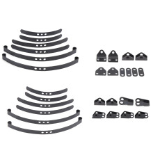 Molla a foglia RC anteriore/posteriore 126 g 1/14 nero
