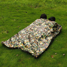 Notfalleinsatz-Schlafsack Outdoor Doppel-Farben Schlafsack mit Pfeife und Schnalle für den Outdoor-Einsatz