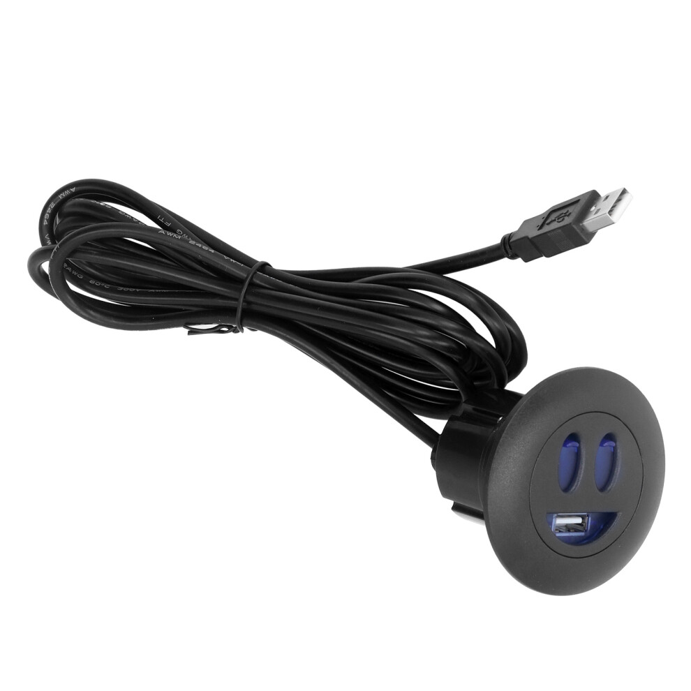 5V Usb Charging Socket Outlet With 2.5M/8.2Ft 8195014718576