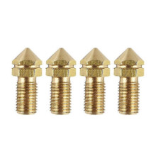 3d Printer Ultimaker Um3 Extruder Nozzle Brass Nozzles 0.4mm 3.0mm/0.11in 4pcs TW