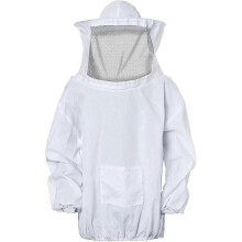 Beekeeper Jacket, Professional Bee Guard, Beekeeper Hat with Detachable Veil, Zippered Bee Costume for Beekeepers TW