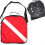Diving Regulator Bag, Double Secure Closure, Protective Dive Gear Case, Professional Scuba Regulator Storage, Dive Flag Sack 3