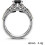 Eternal 925 Sterling Silver Black Tourmaline Ring TW 4