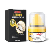 (White) Leather Nursing Cream 50ml - Repairs, Protects & Restores Shoes, Car Seats & Sofas